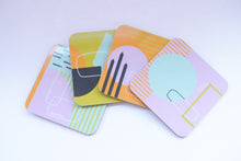 Load image into Gallery viewer, Set of Abstract Painting Coasters