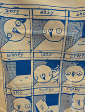 Load image into Gallery viewer, Pigeon Holes Blue Tea Towel
