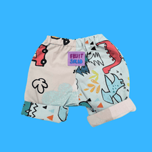 Load image into Gallery viewer, Sleepy Saurus Sustainable Baby Trousers 9-12 Months
