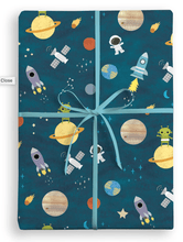 Load image into Gallery viewer, Wrapping Paper Outer Space
