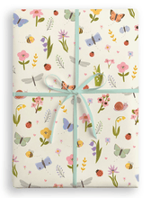 Load image into Gallery viewer, Wrapping Paper Butterflies &amp; Flowers
