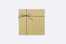Load image into Gallery viewer, Wrapping Paper  Gold Grid - Zoe Spry
