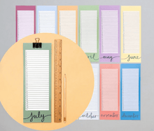 Load image into Gallery viewer, Colourful Perpetual Birthday Calendar - Undated

